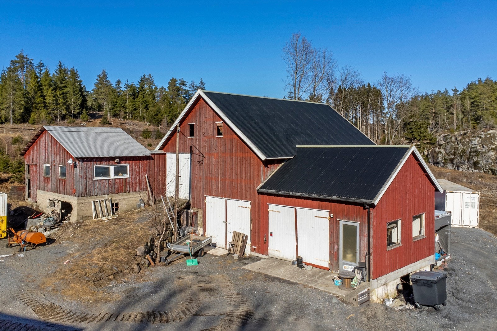 Dronefoto Galleribilde