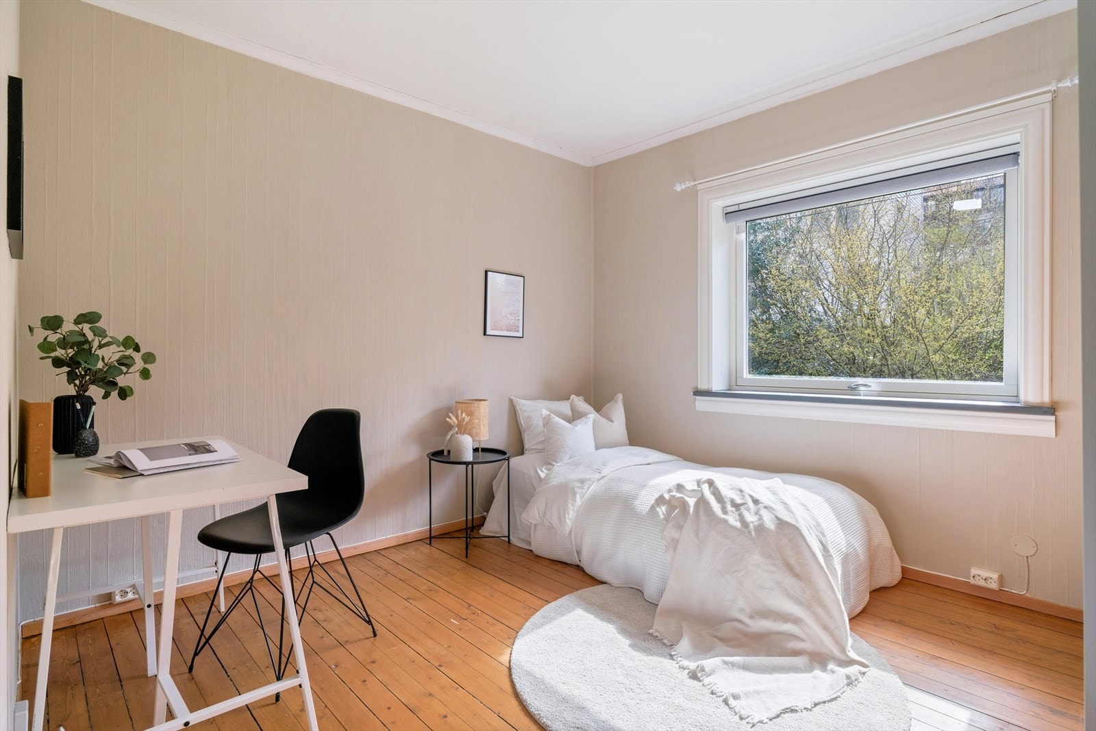 Det andre soverommet er på ca. 10,7 m². Galleribilde