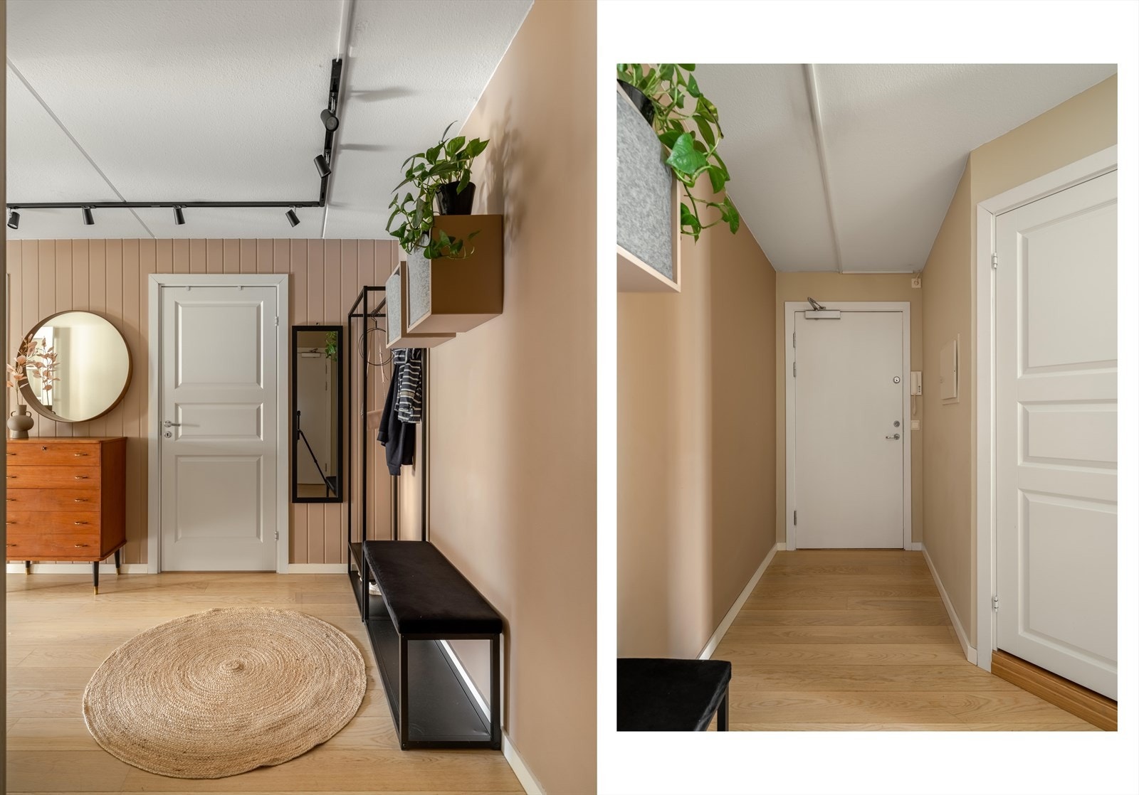 Dette er hva du ser når du 1: kommer hjem fra jobben og 2: når du går på jobben. Galleribilde