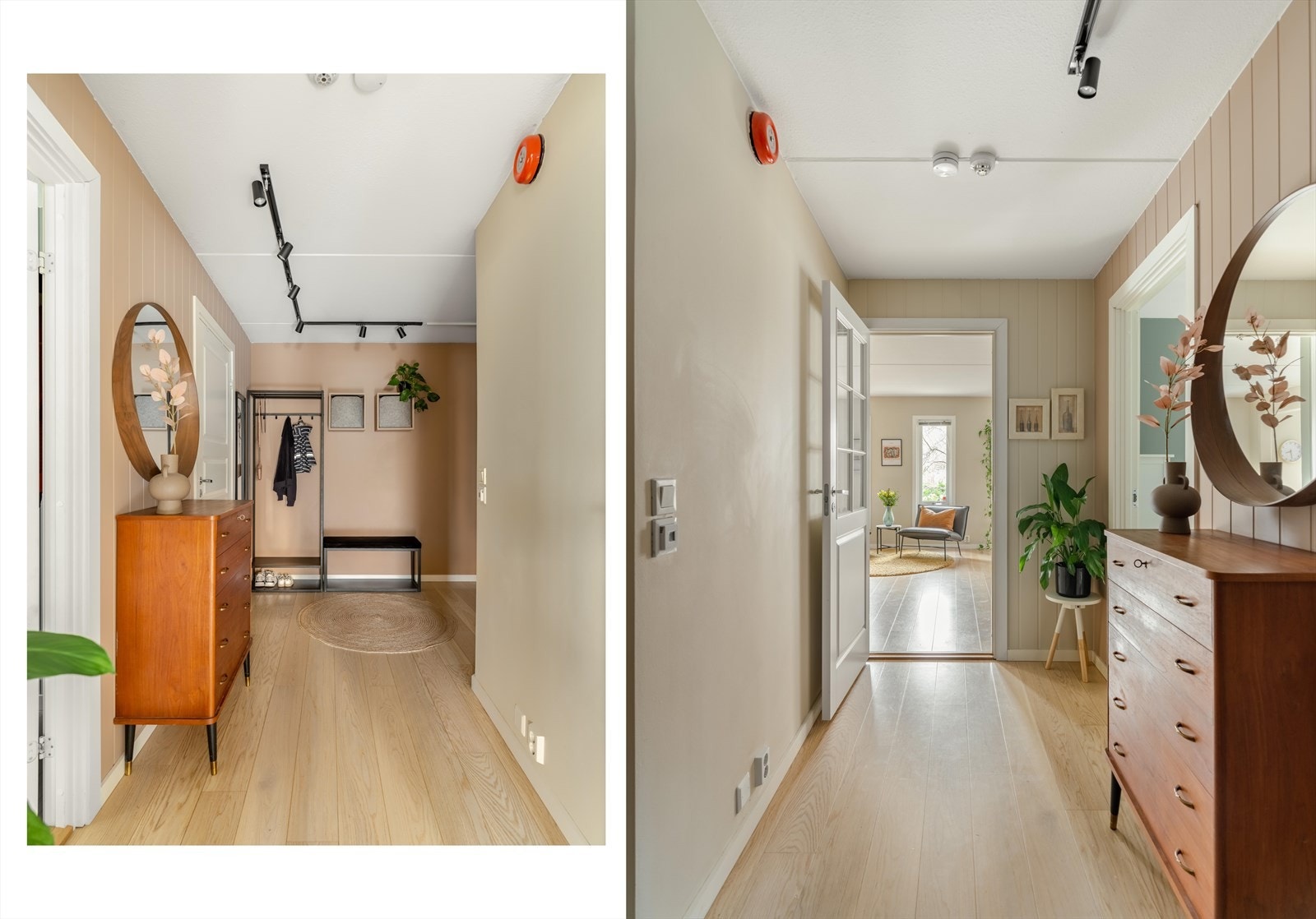 Entréen etter at du har rundet hjørnet. Galleribilde