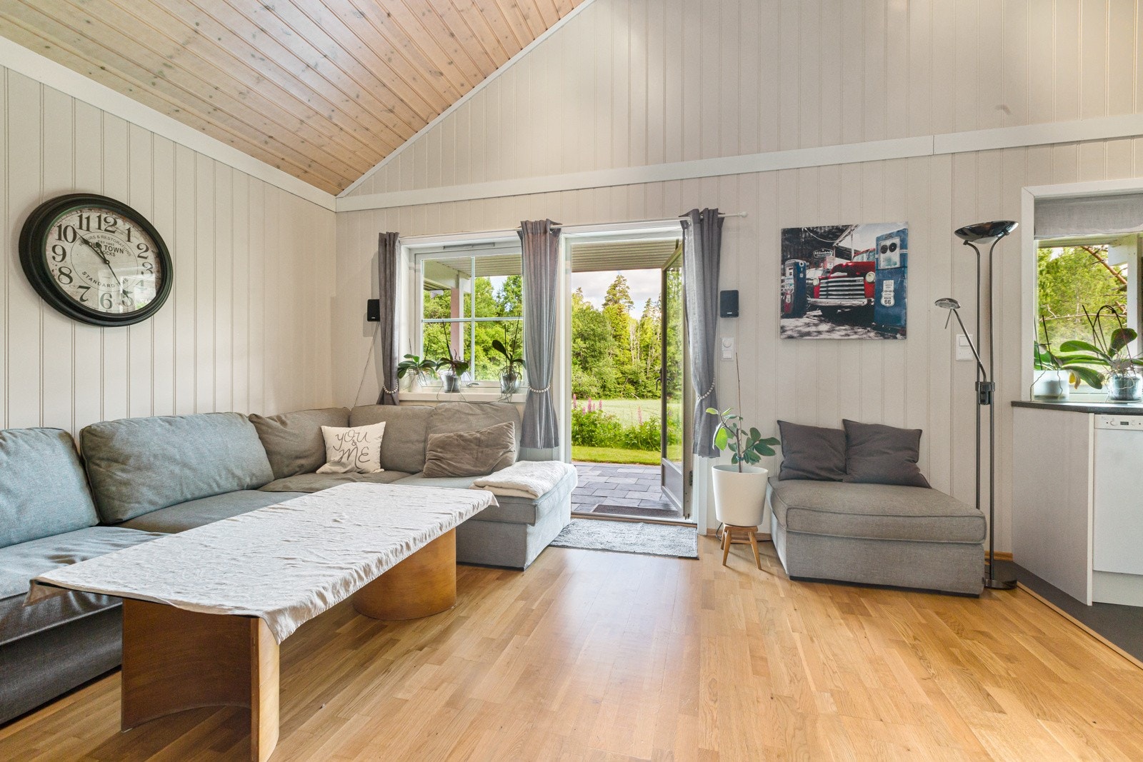 Stuen i kårboligen Galleribilde