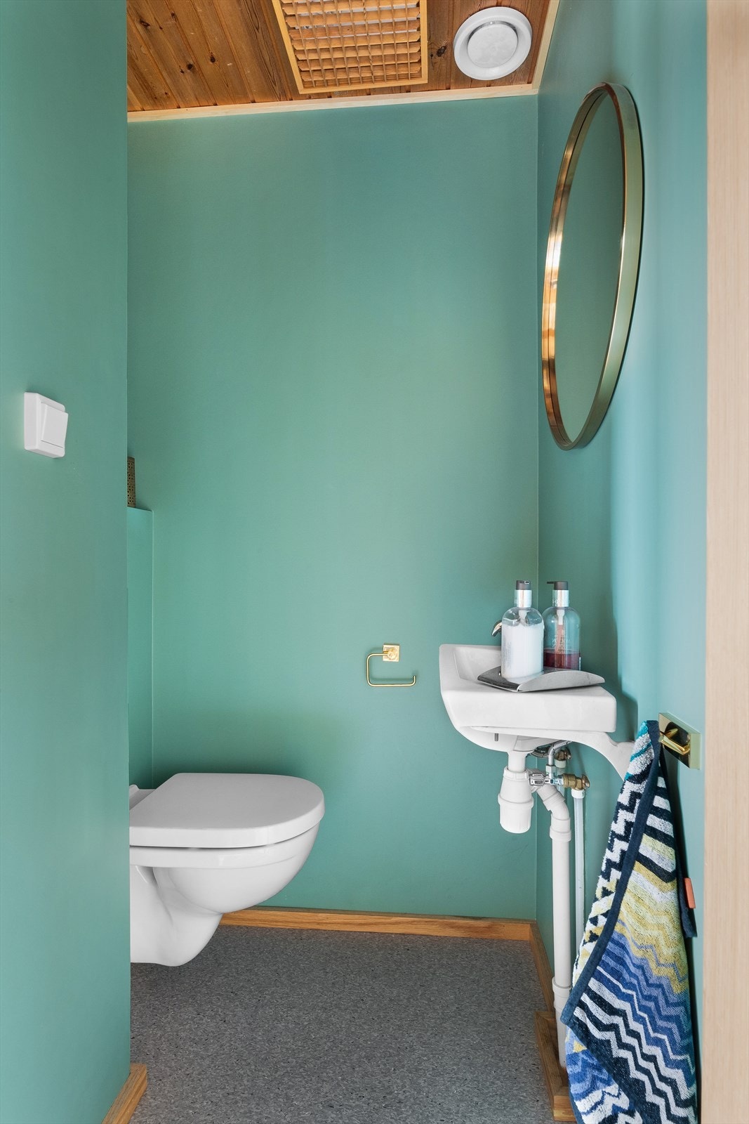 Gjestetoalett. Galleribilde