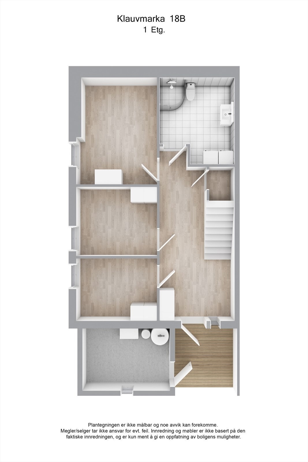 Planskisse 3D sokkeletasjen. Galleribilde