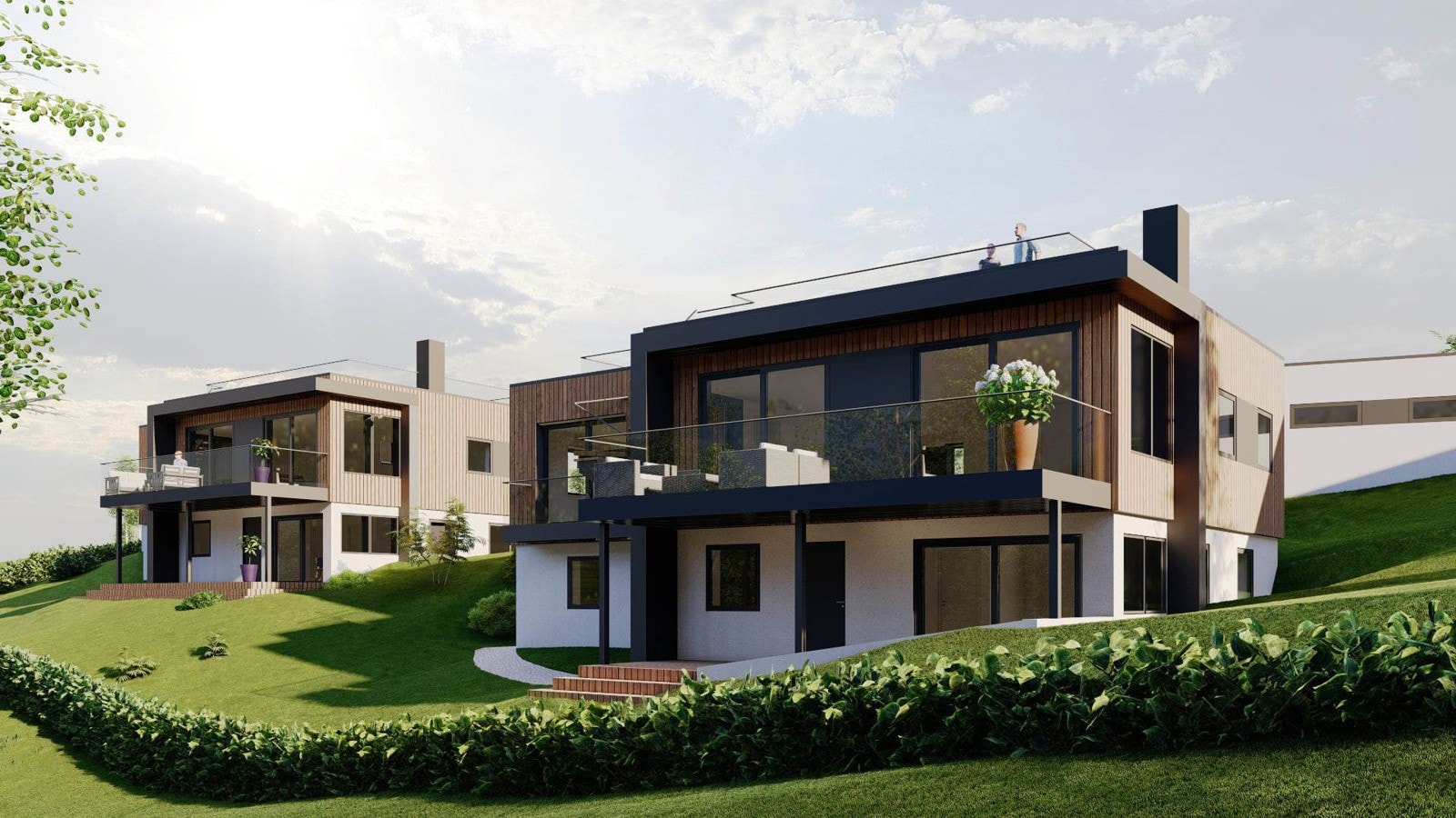 Nærheten til Femsjøen gjør stedet til en naturskjønn perle, og nærområdet bugner av idylliske turområder. Ilustrasjonsbilde kan avvike fra faktiske forhold. Galleribilde