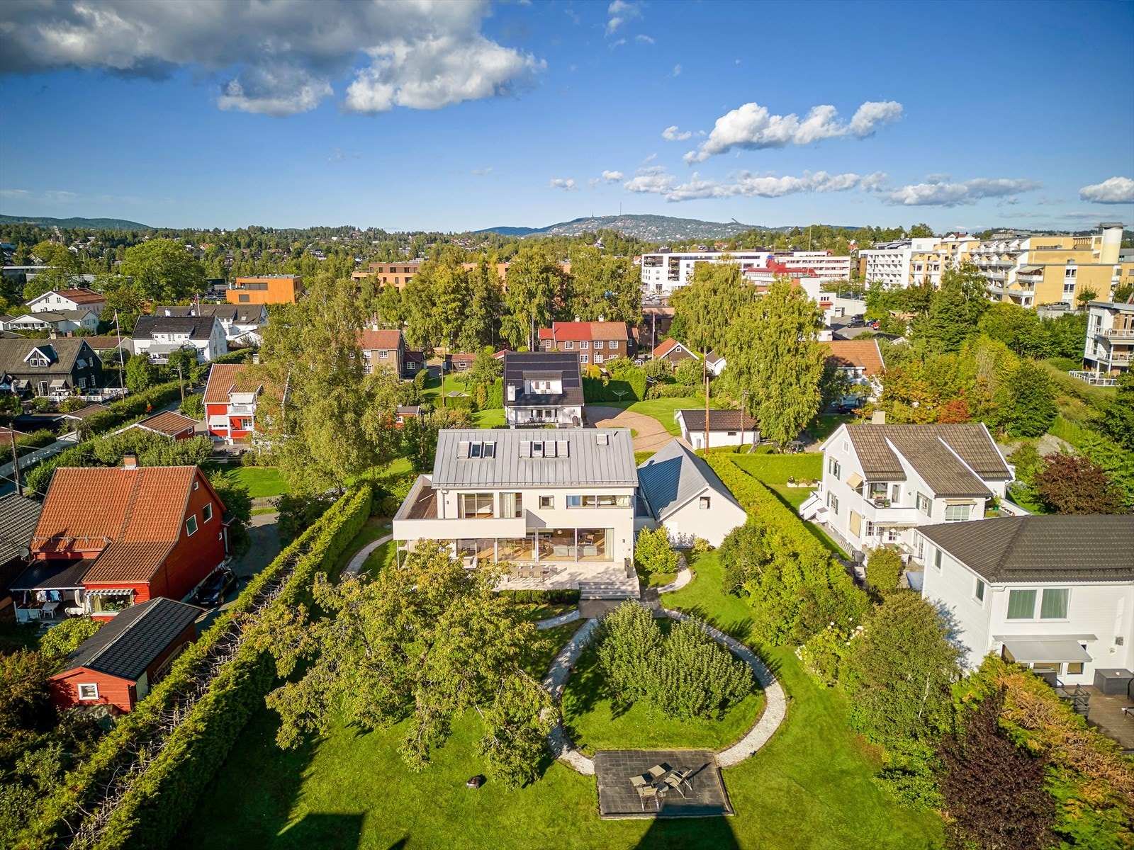 Oversiktsbilde over tomten. Galleribilde