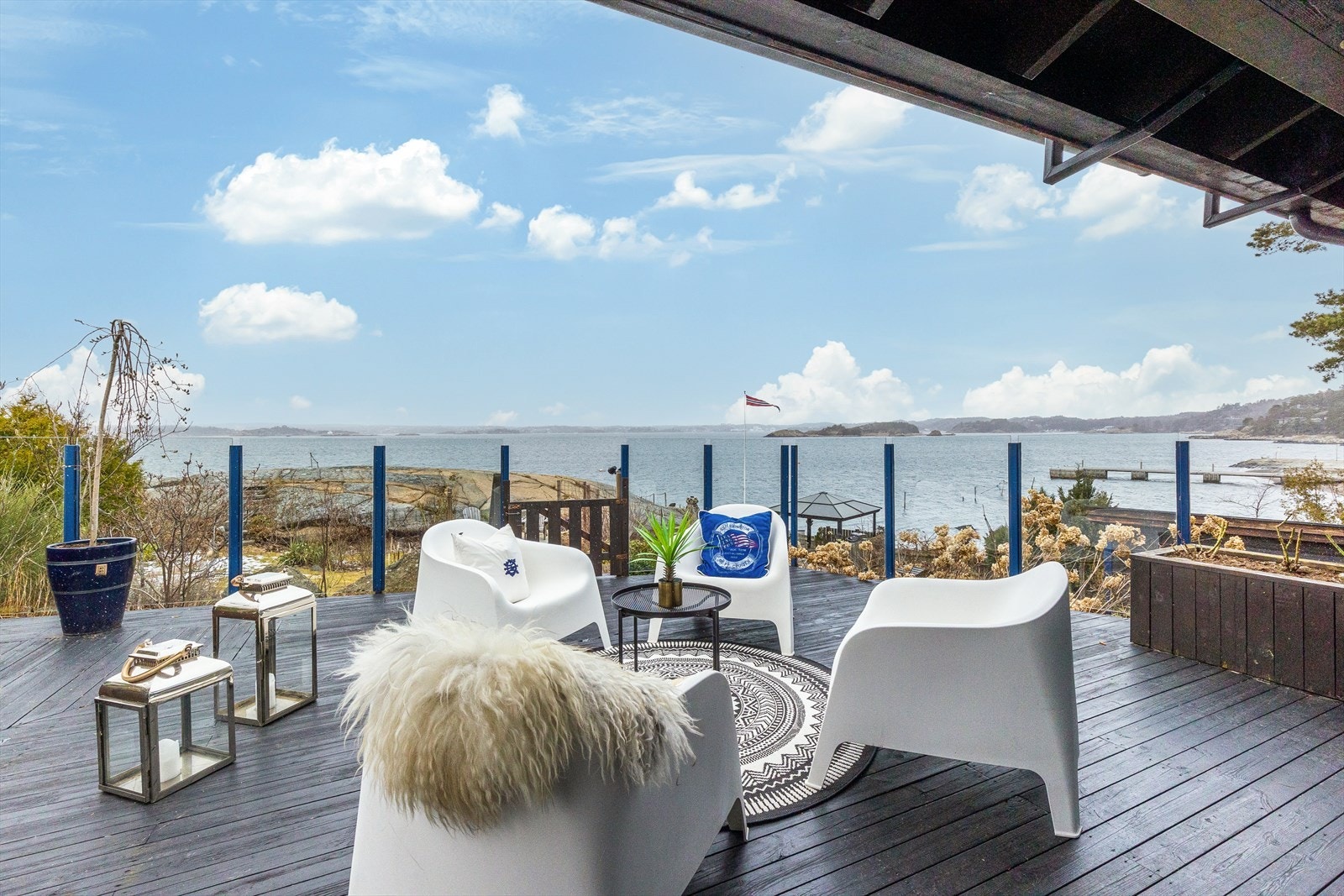 Her ligger alt til rette for sommerhygge, og det bare et kvarters kjøretur fra Sandefjord sentrum. Galleribilde