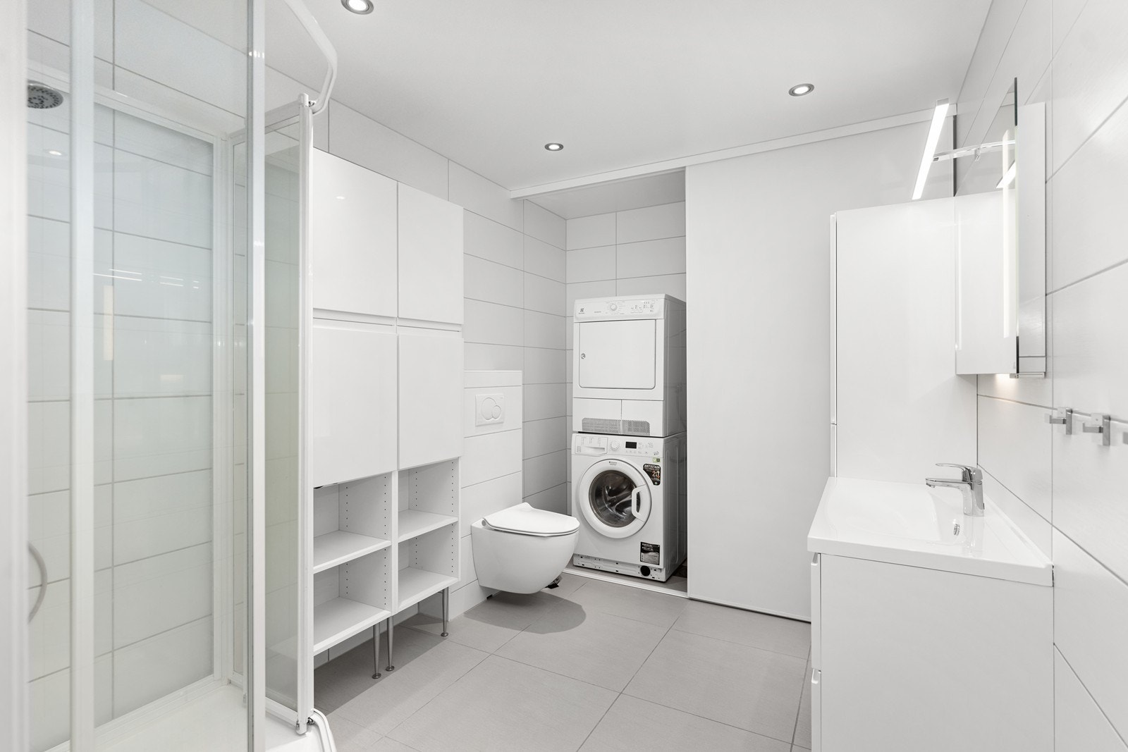 Opplegg til vaskemaskin og tørketrommel Galleribilde