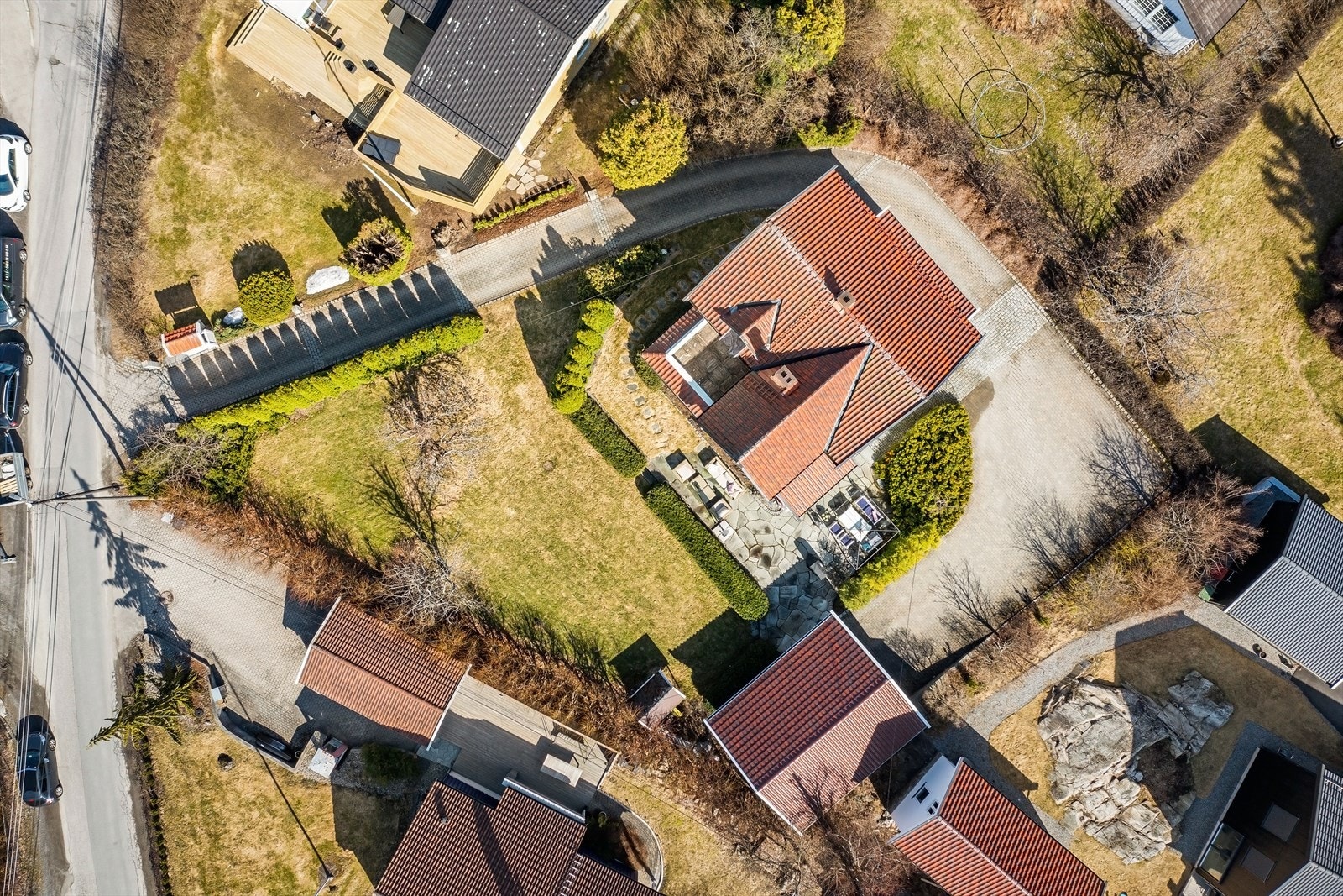 Overblikk av eiendommen og omgivelsene Galleribilde