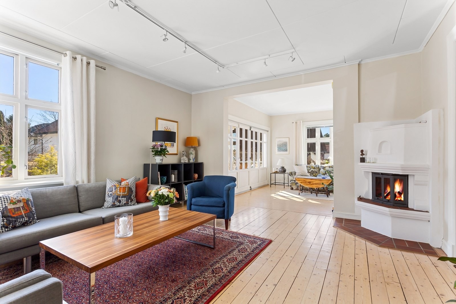 Store og fine oppholdsrom Galleribilde