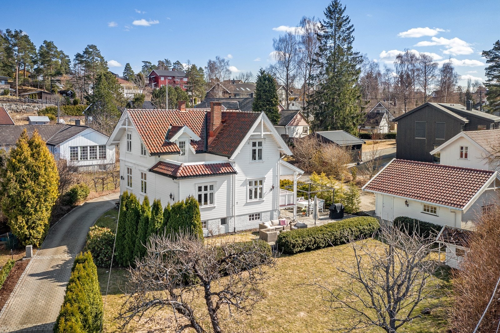 Flott sveitservilla Galleribilde