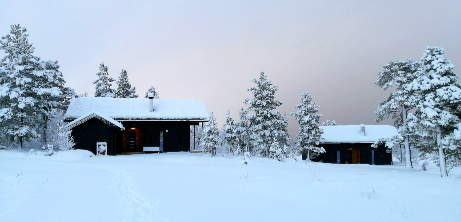 Vinteridyll i Sørøyan Galleribilde