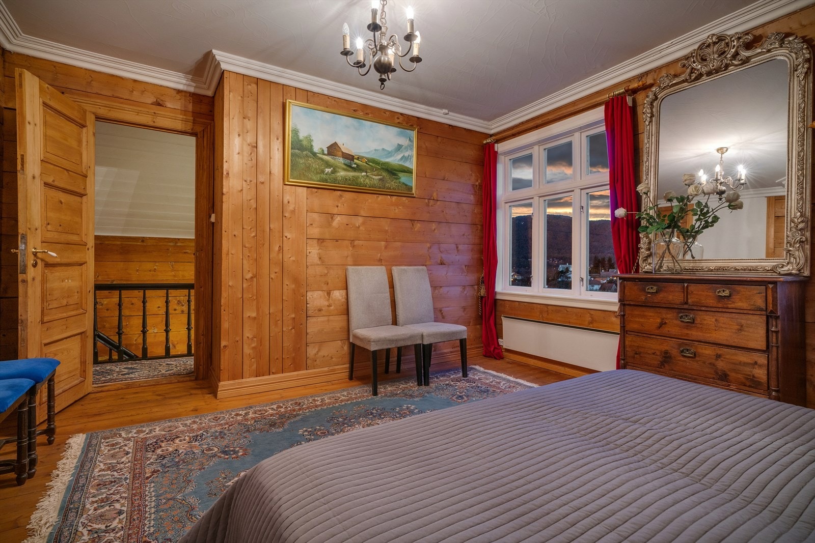 - Det første soverommet måler hele 17,5 m² - Galleribilde