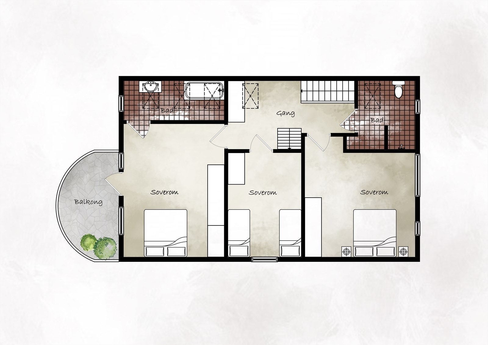 - Planløsning 2.etasje - Galleribilde