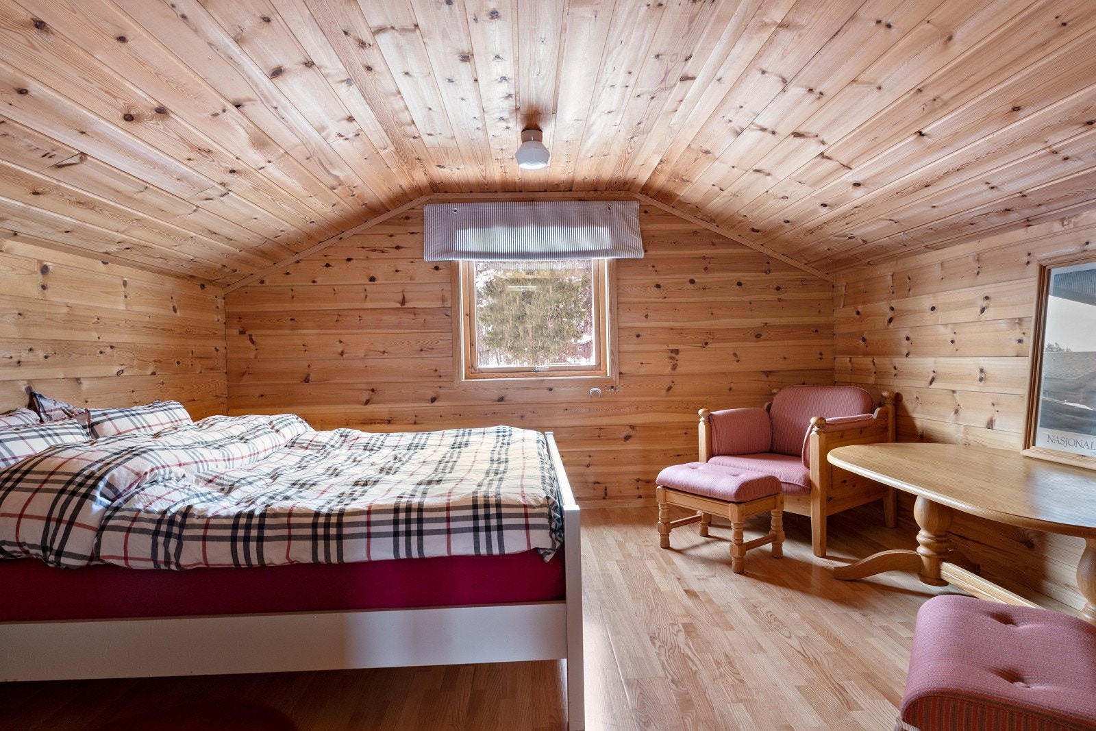 Soverom loft Galleribilde