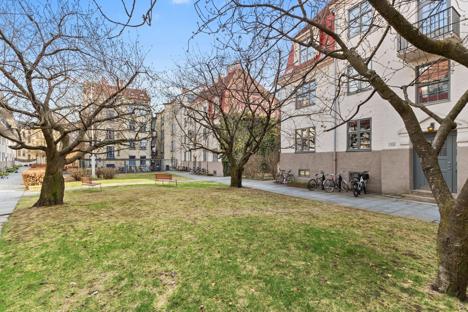 Hyggelig bakgård! Galleribilde