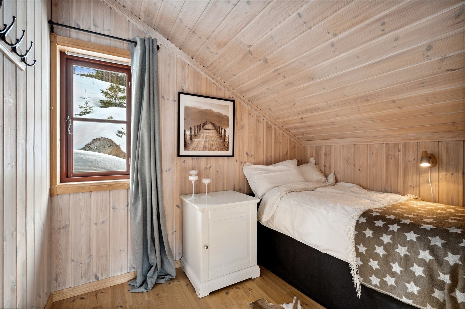 Soverom 3 - beliggende i hyttens andre etasje. Galleribilde