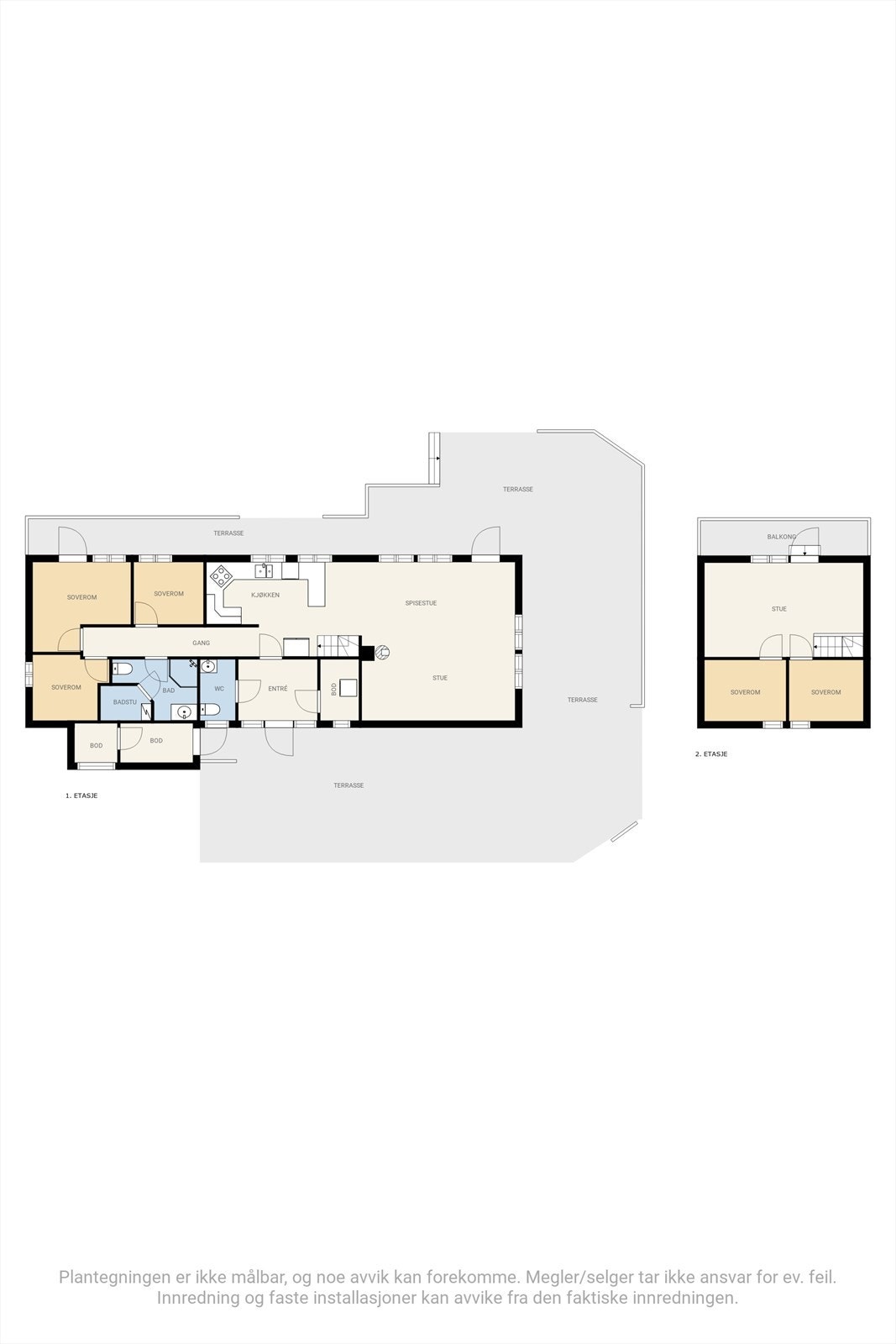 Plantegning. Galleribilde