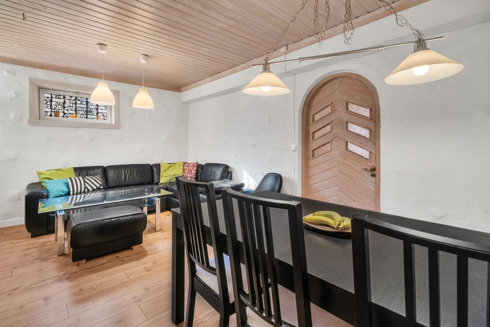 Stue i utleiedel er på ca. 20 m². Galleribilde