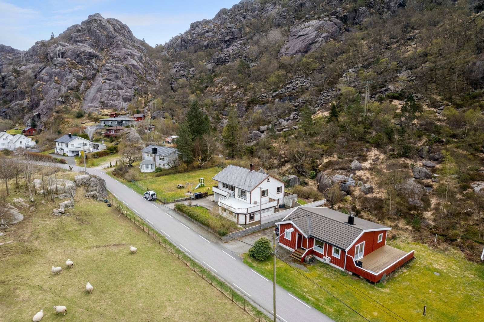 Dronebilde. Galleribilde