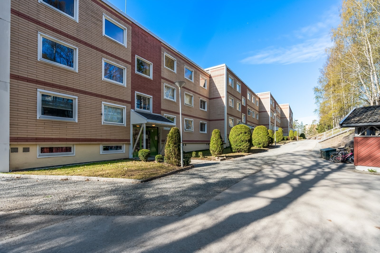 Fasaden fra baksiden Galleribilde