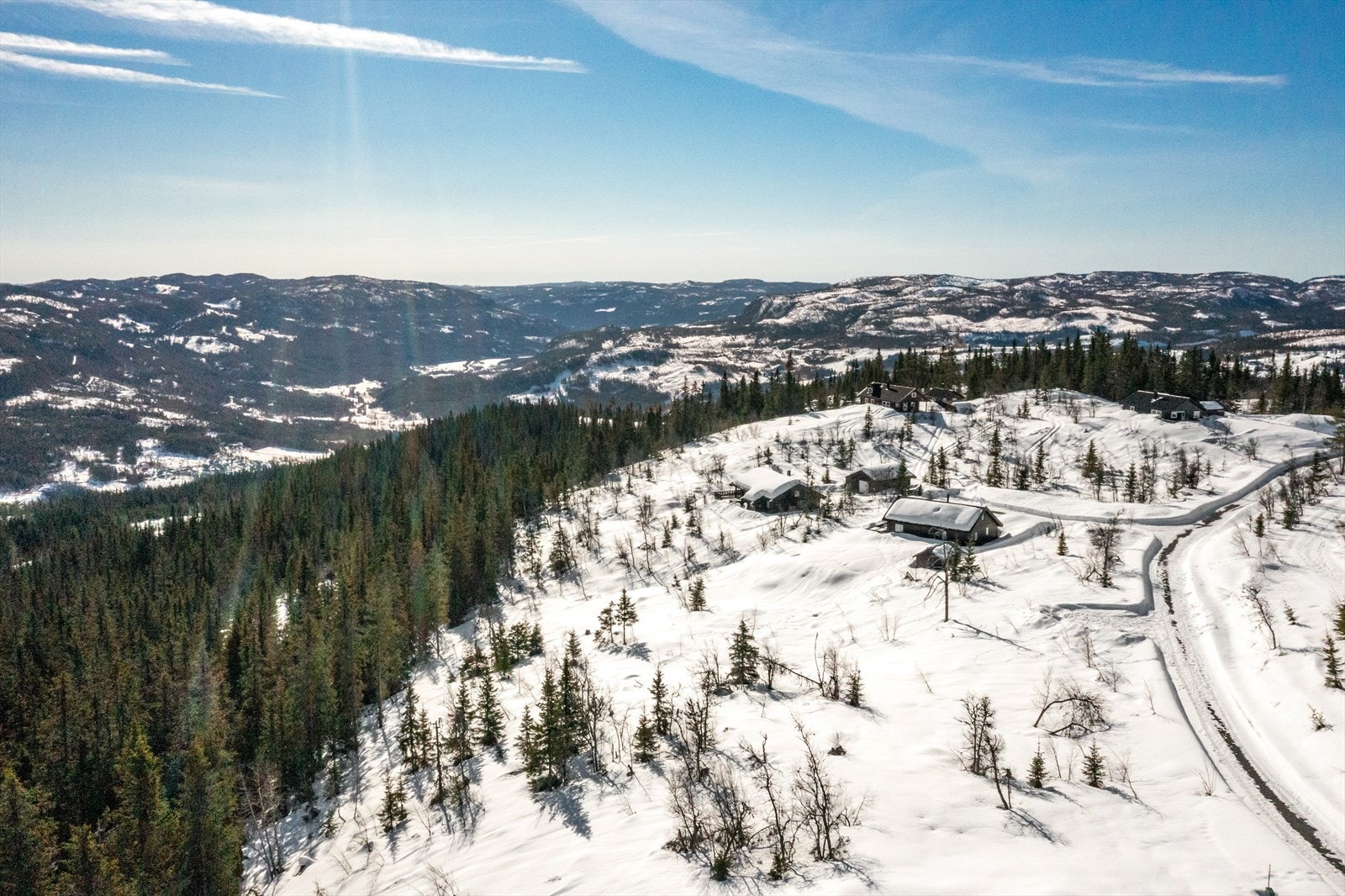 Ligger fint til i Fjellsbygda hyttefelt. Galleribilde