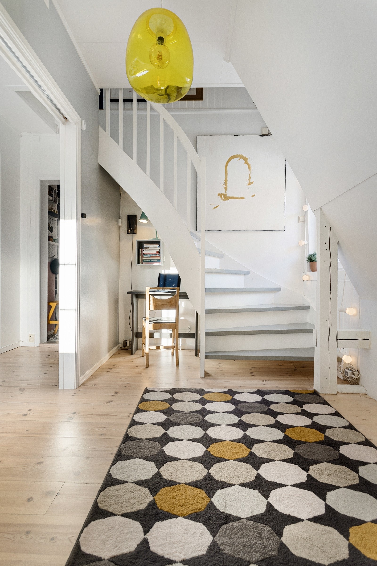 Videre kommer man opp til boligens loftsetasje. Galleribilde