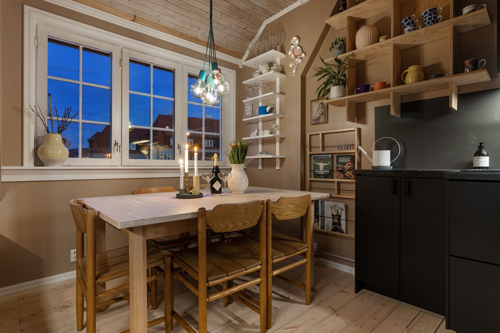 Kveldsstemning. Galleribilde