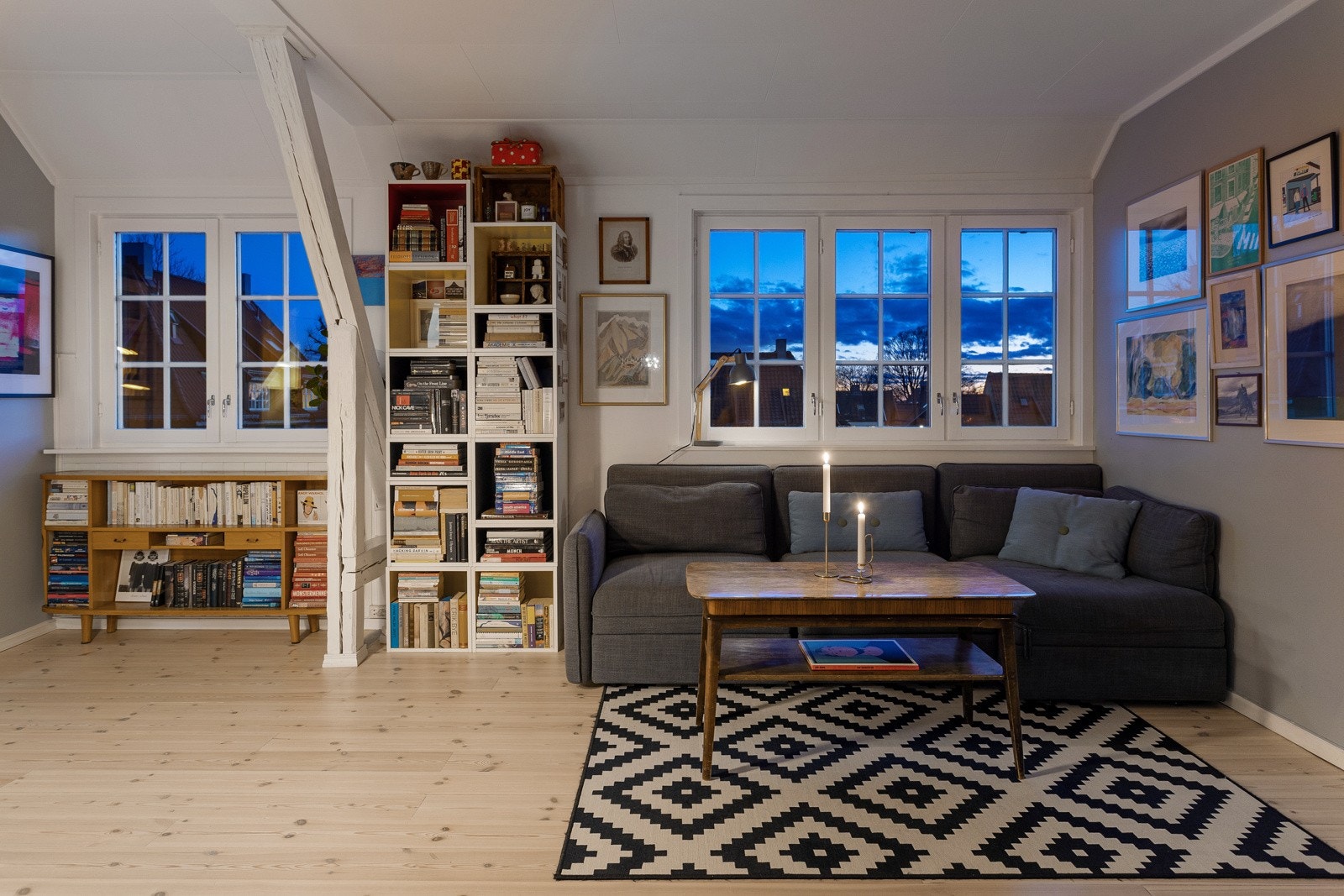 Kveldsstemning. Galleribilde