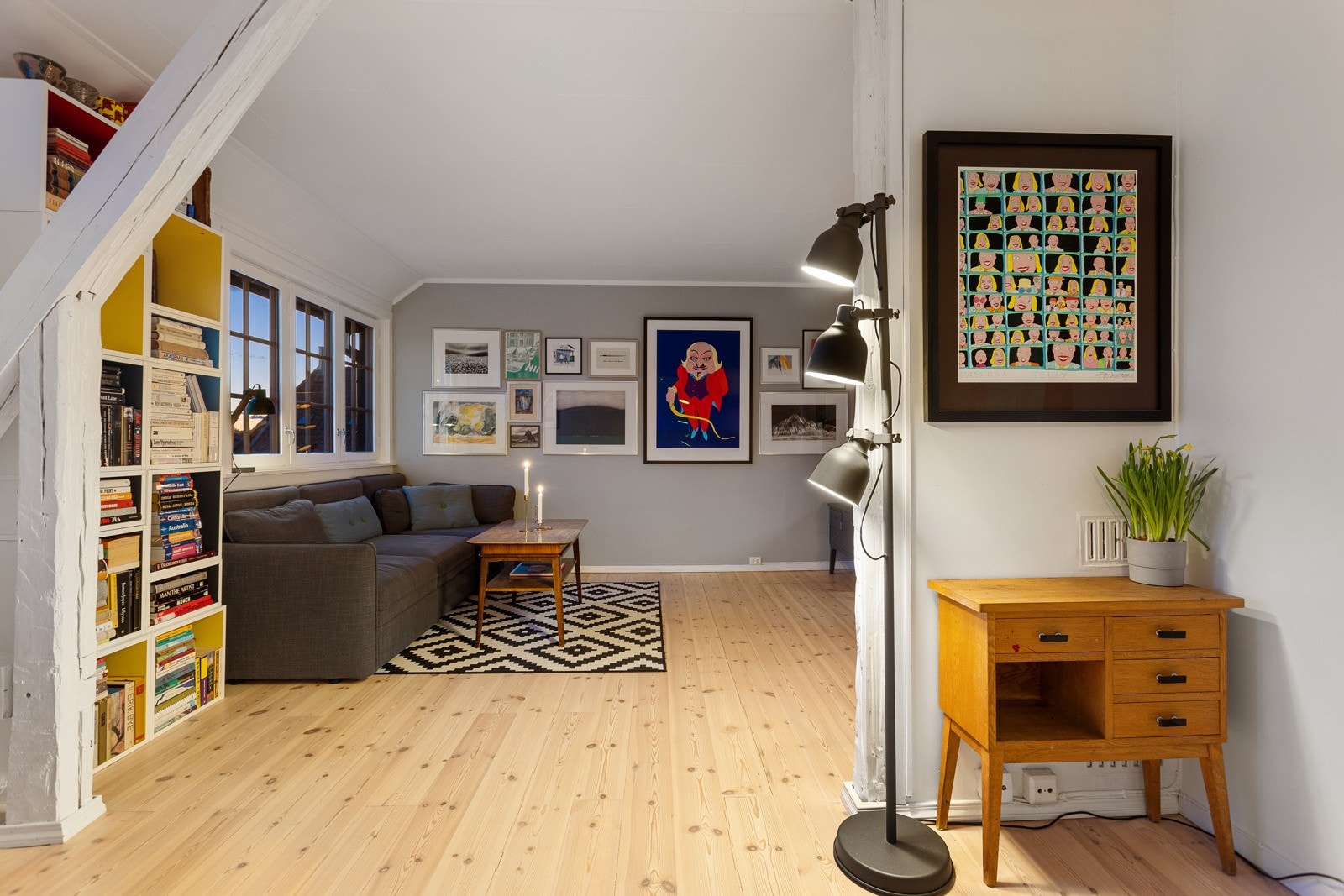 Kveldsstemning. Galleribilde