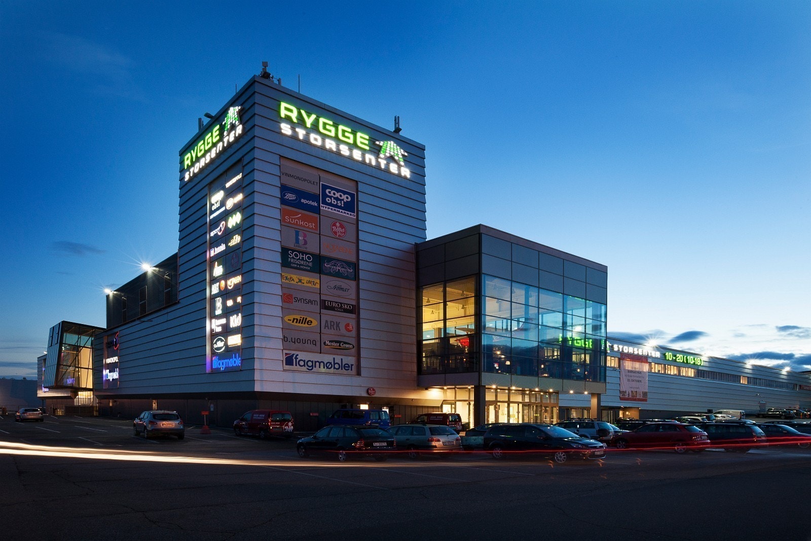 Umiddelbar nærhet til Rygge Storsenter. Galleribilde