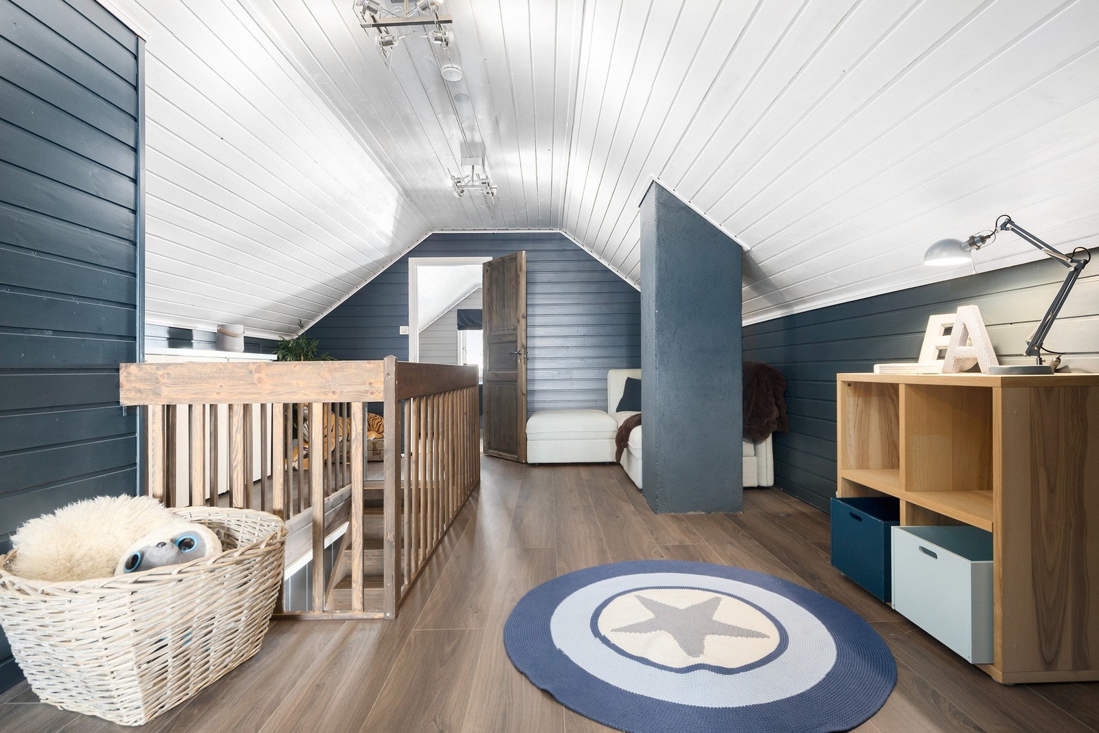 Loftstue på 17,5 kvm Galleribilde