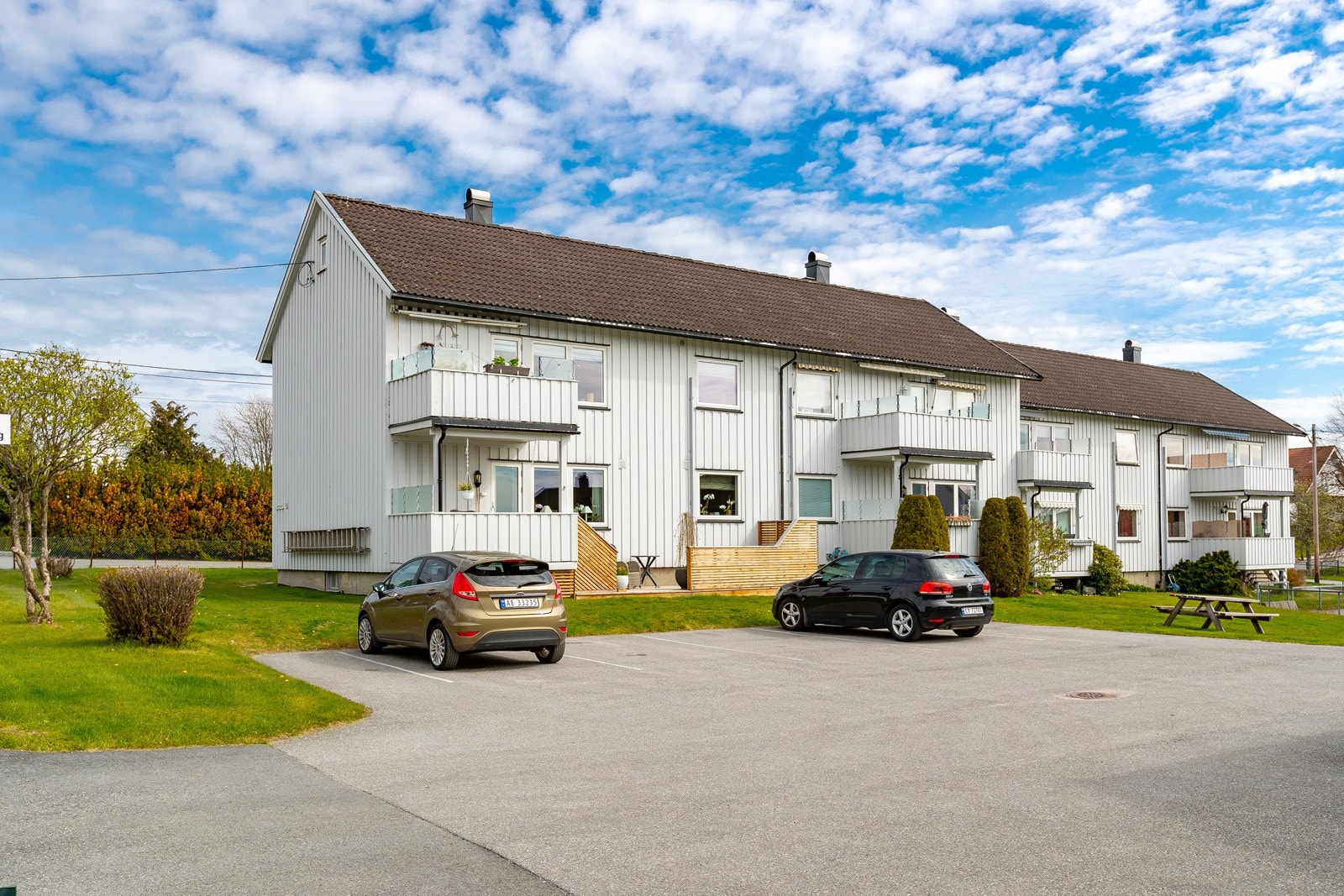 Parkering til alle leiligheter Galleribilde
