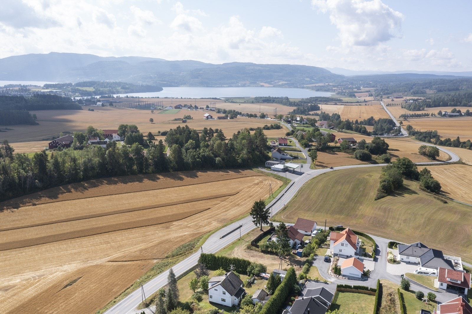 Kort vei til påkjøring E134 retning KongsbergDrammen. Galleribilde