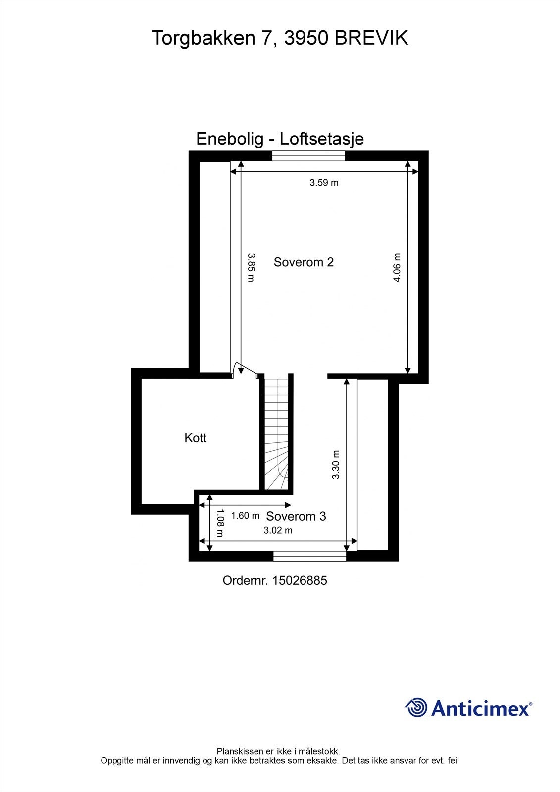 Plantegning 2. etasje. Galleribilde