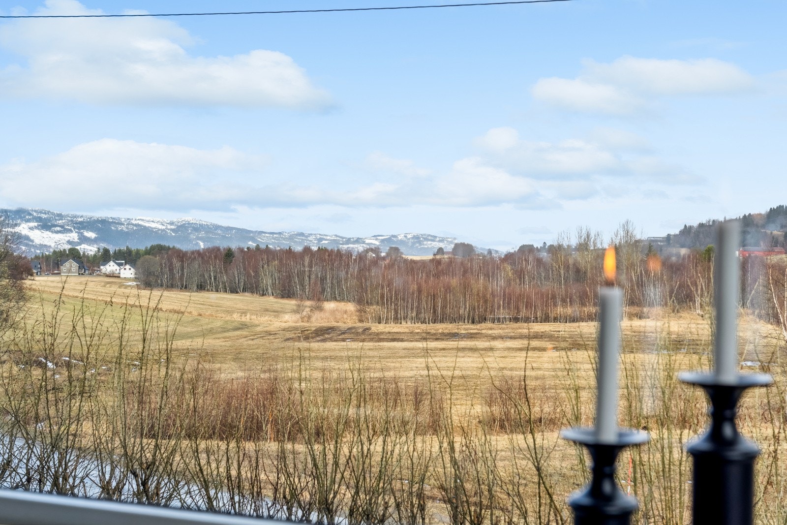 Nydelig utsikt fra boligen. Galleribilde