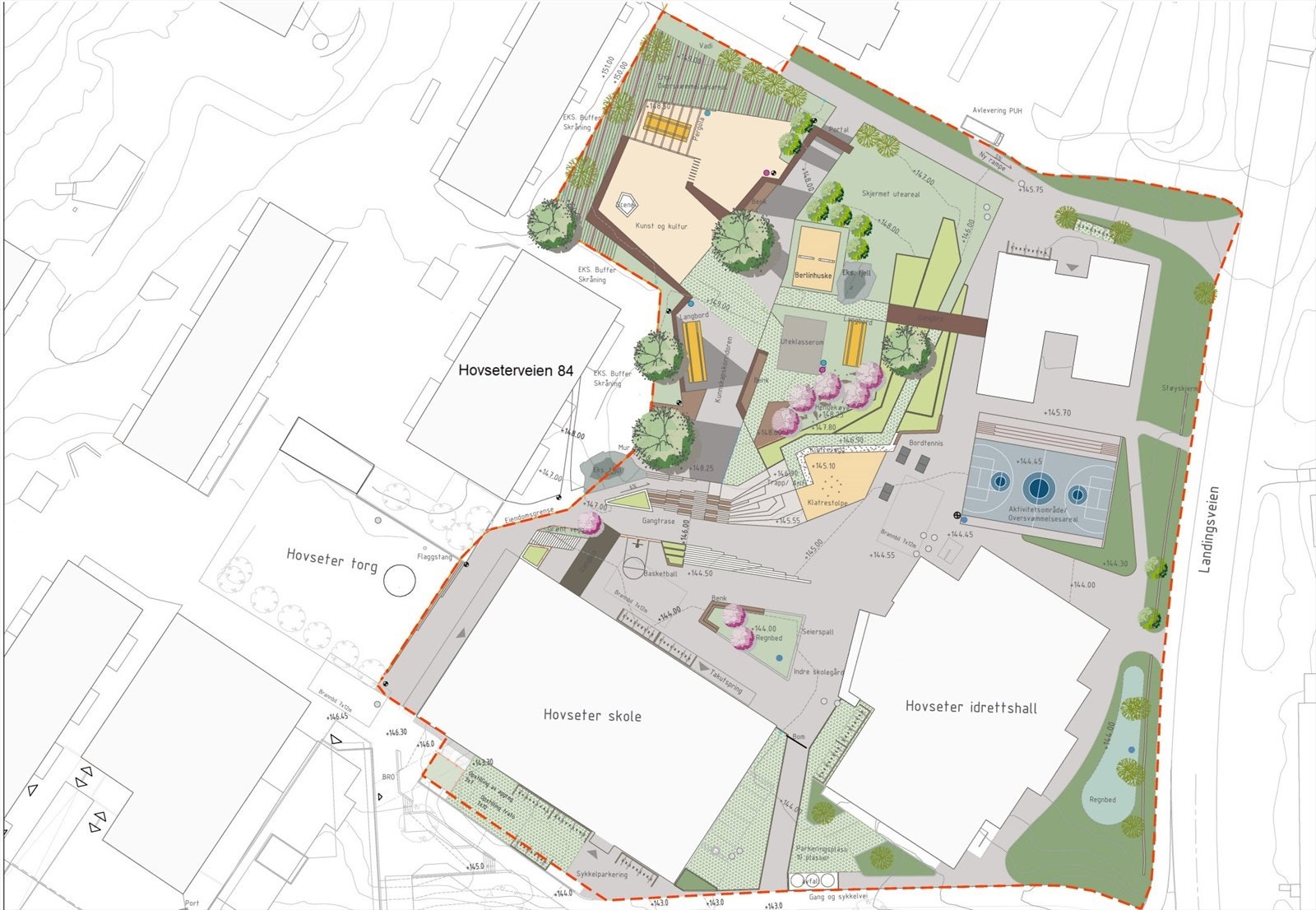 Det jobbes med å utbedre torg for beboerne i området - Dette vil være til stor verdi for området Galleribilde