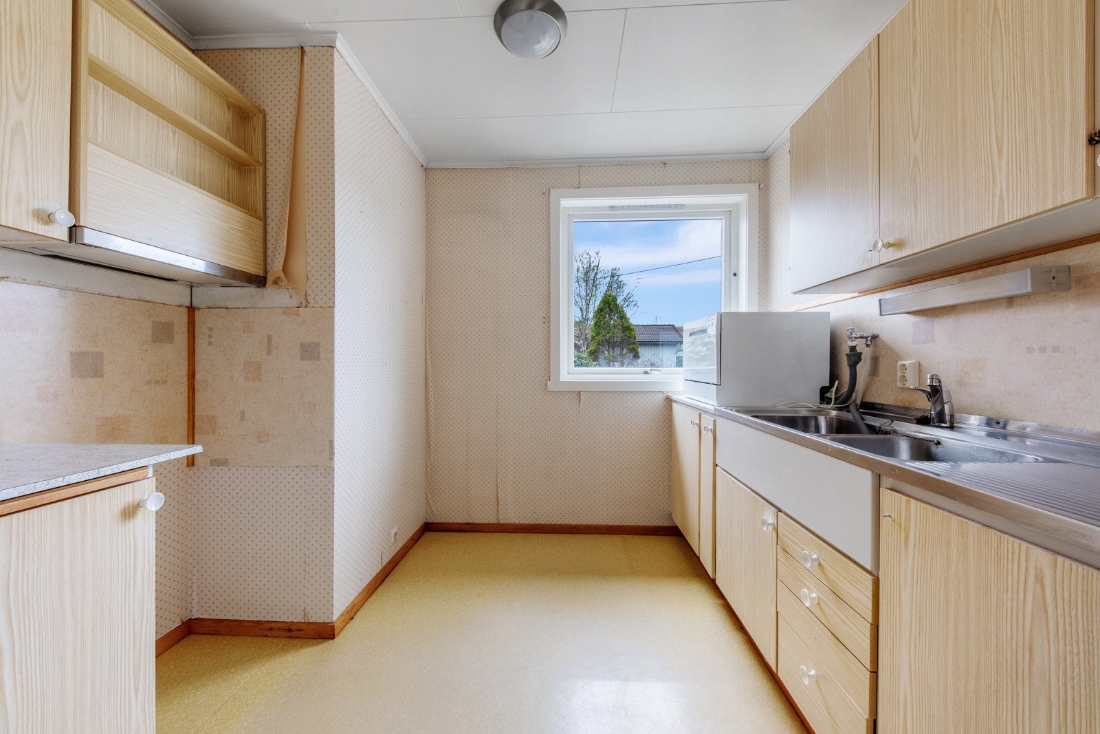 Kjøkken i leiligheita Galleribilde