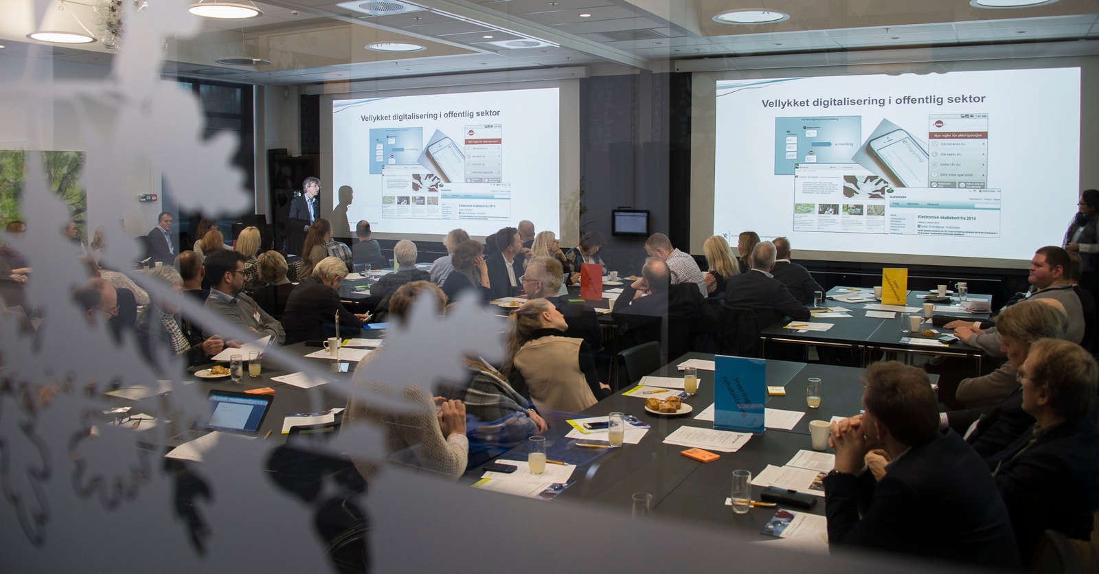 Vingparken Konferansesenter. Ring Restaurant RO for booking. Galleribilde