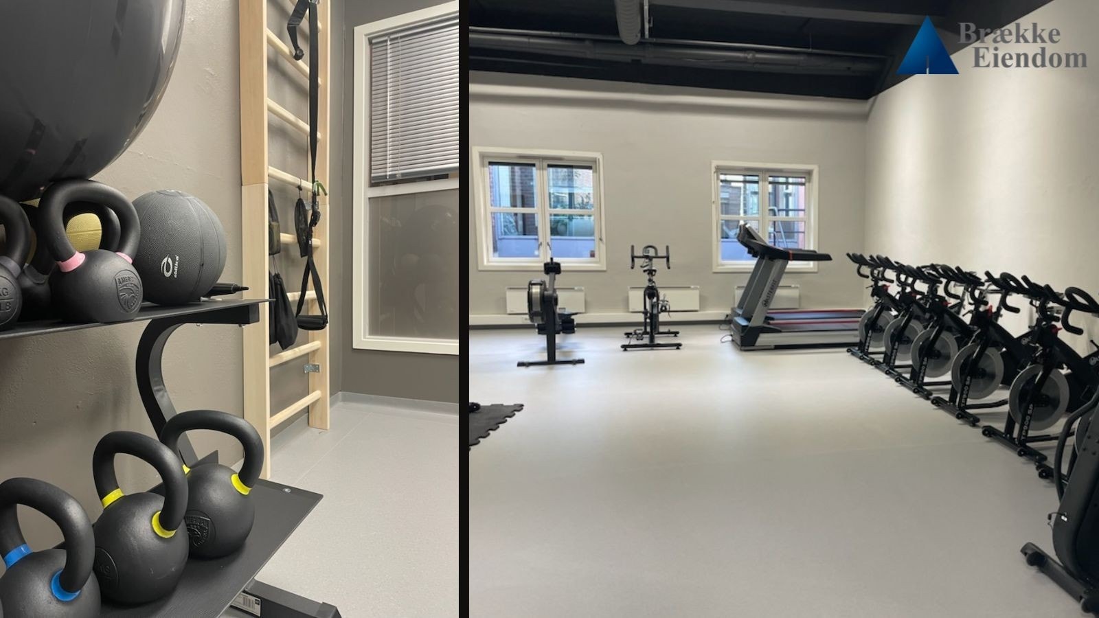 Trimrom til ansatte med tilknytning til eiendommen Galleribilde