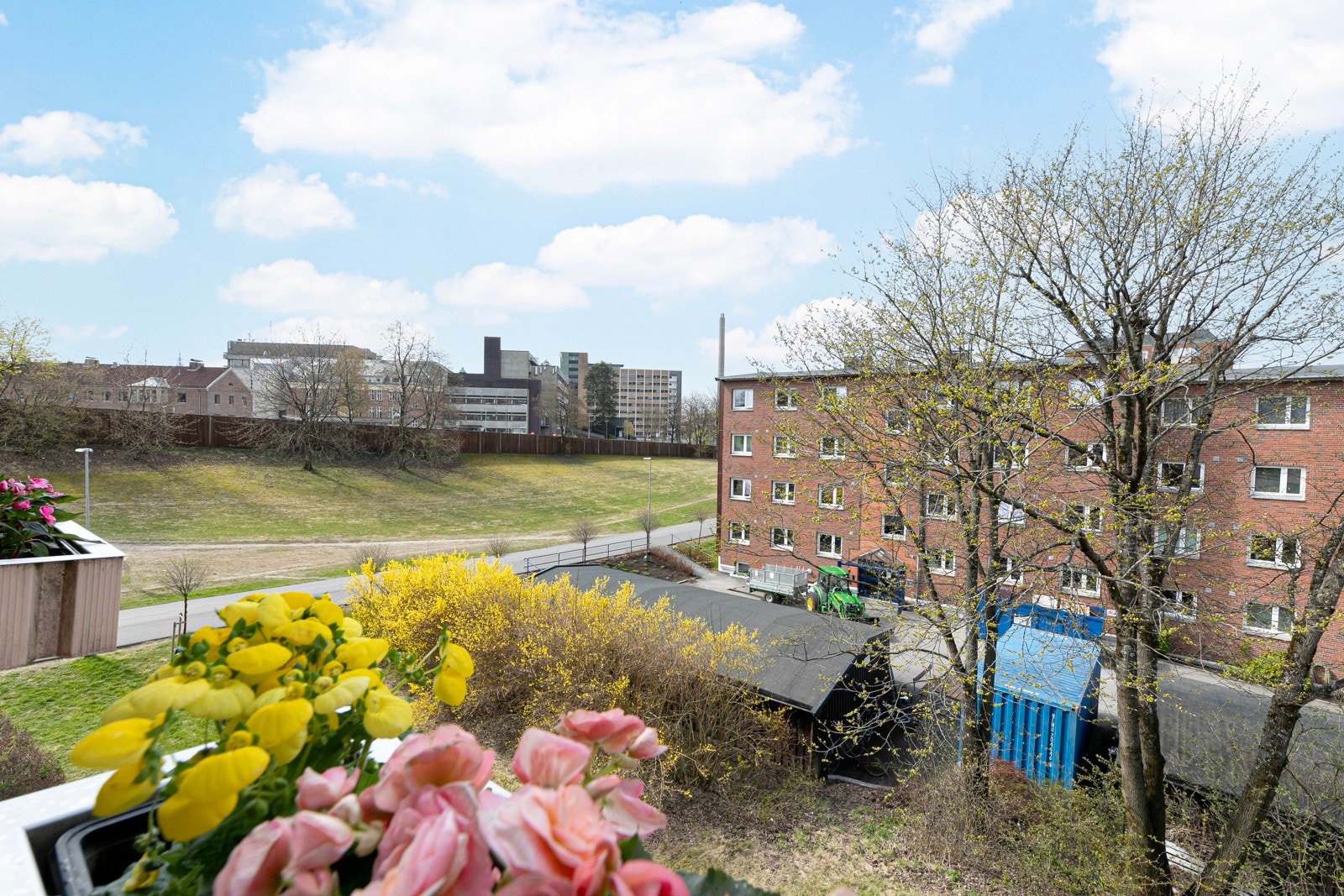 Fra balkongen. Galleribilde