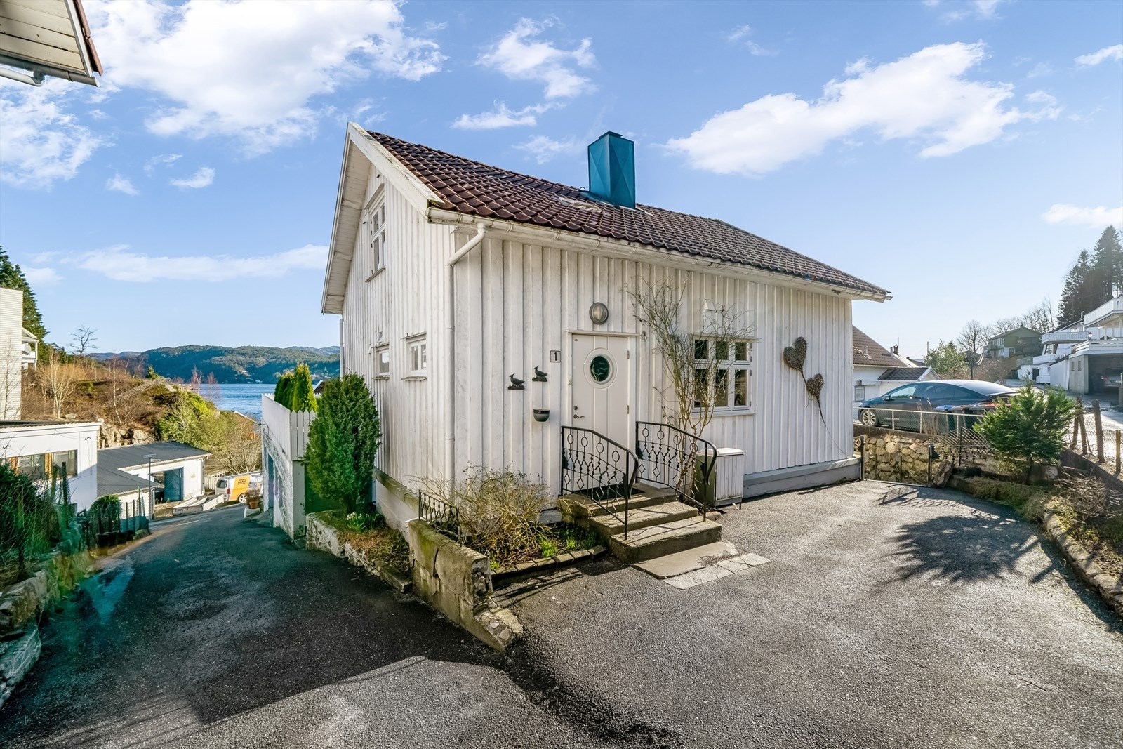 Gårdsrom Galleribilde