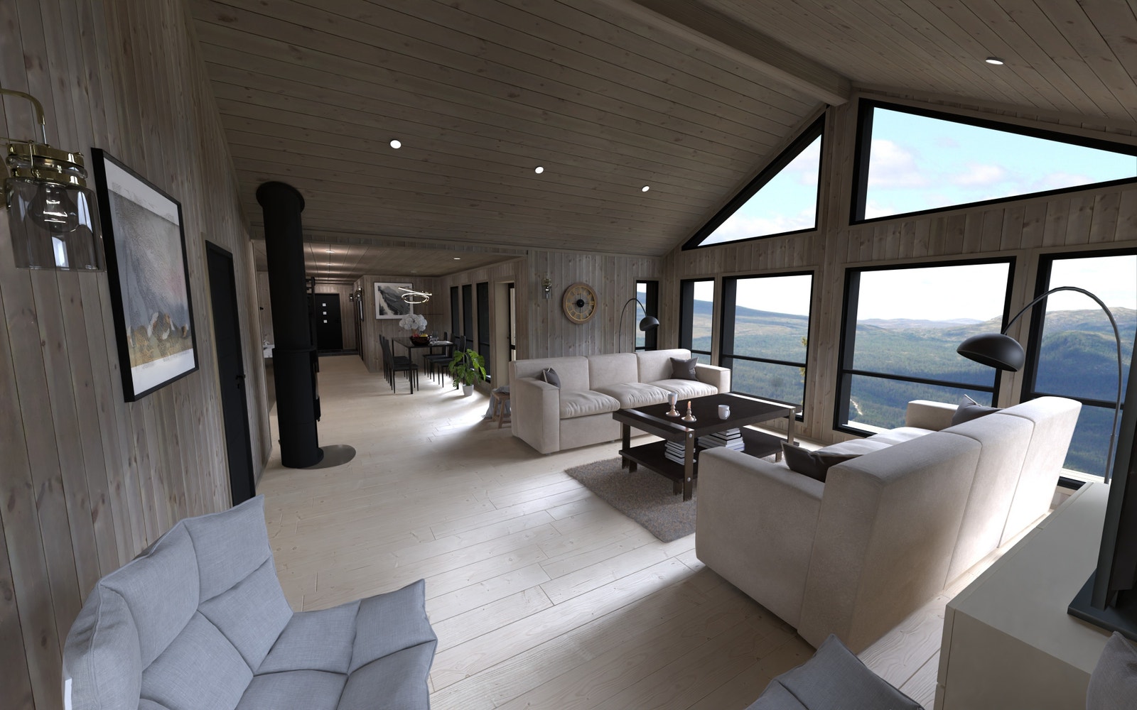 Blåne Hå 1.1 Stue Galleribilde