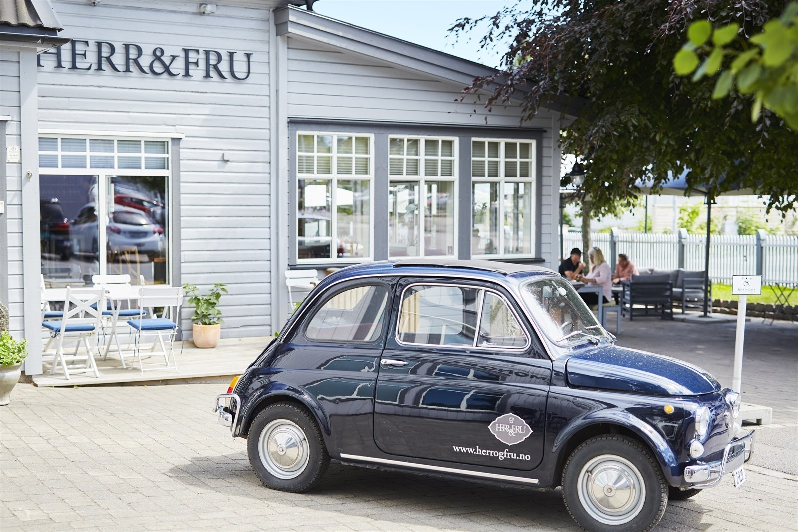På Teie Torv er det også flere spisemuligheter. Galleribilde