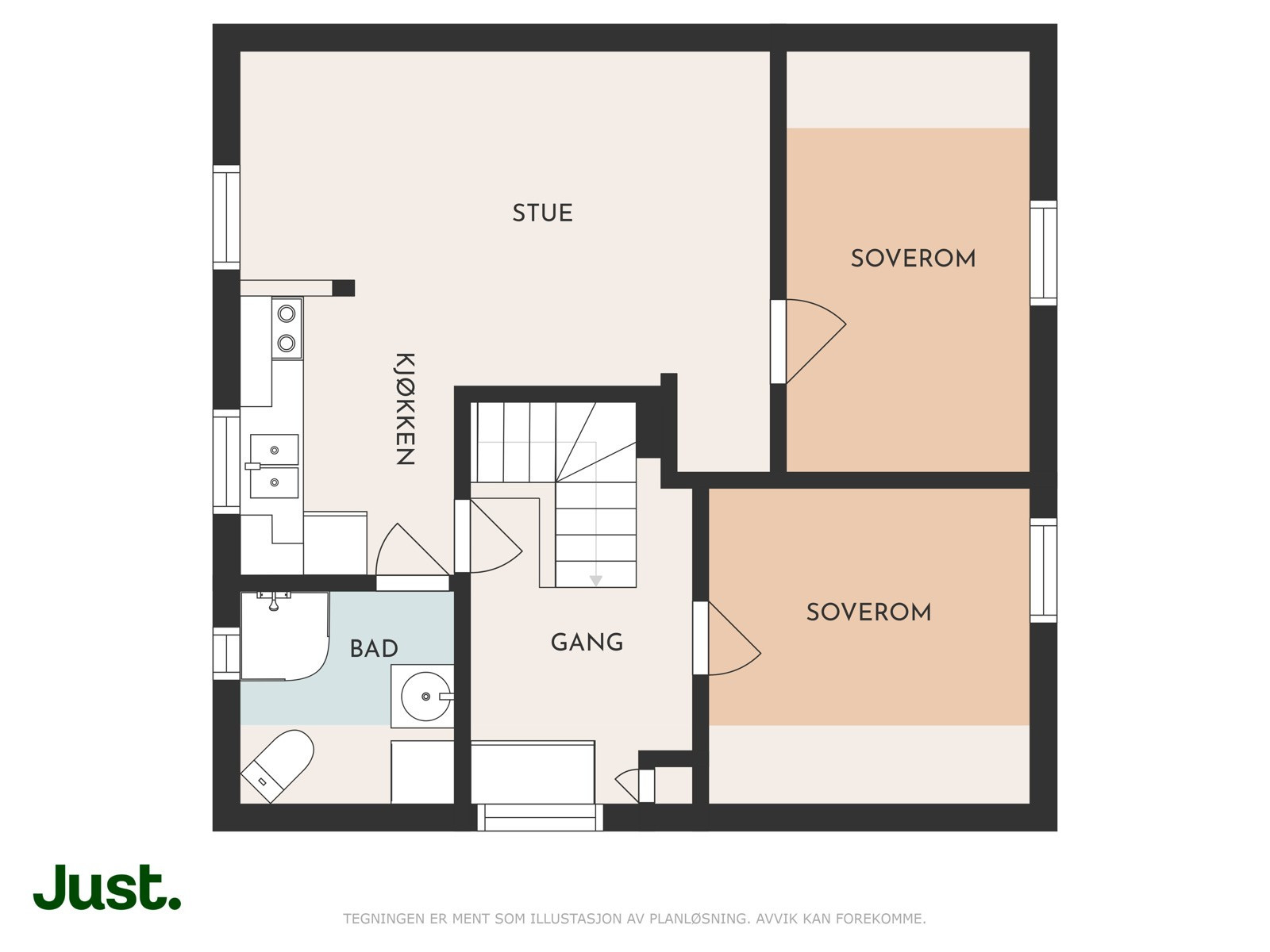 Planskisse loft.