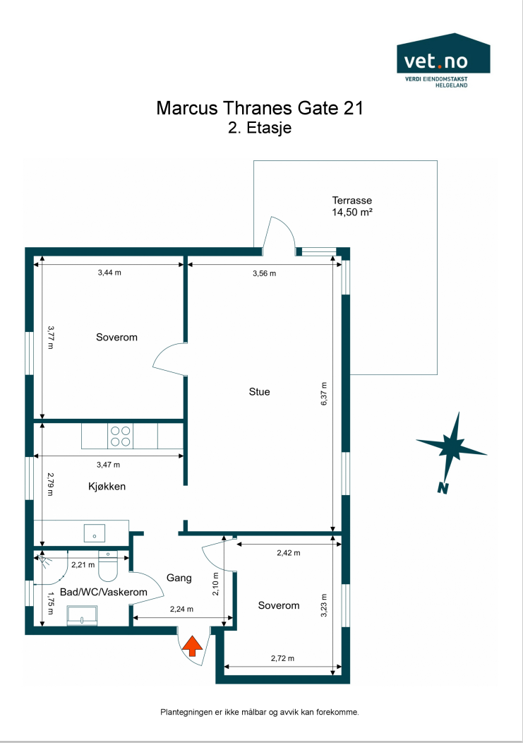 Plantegninger 2D Galleribilde