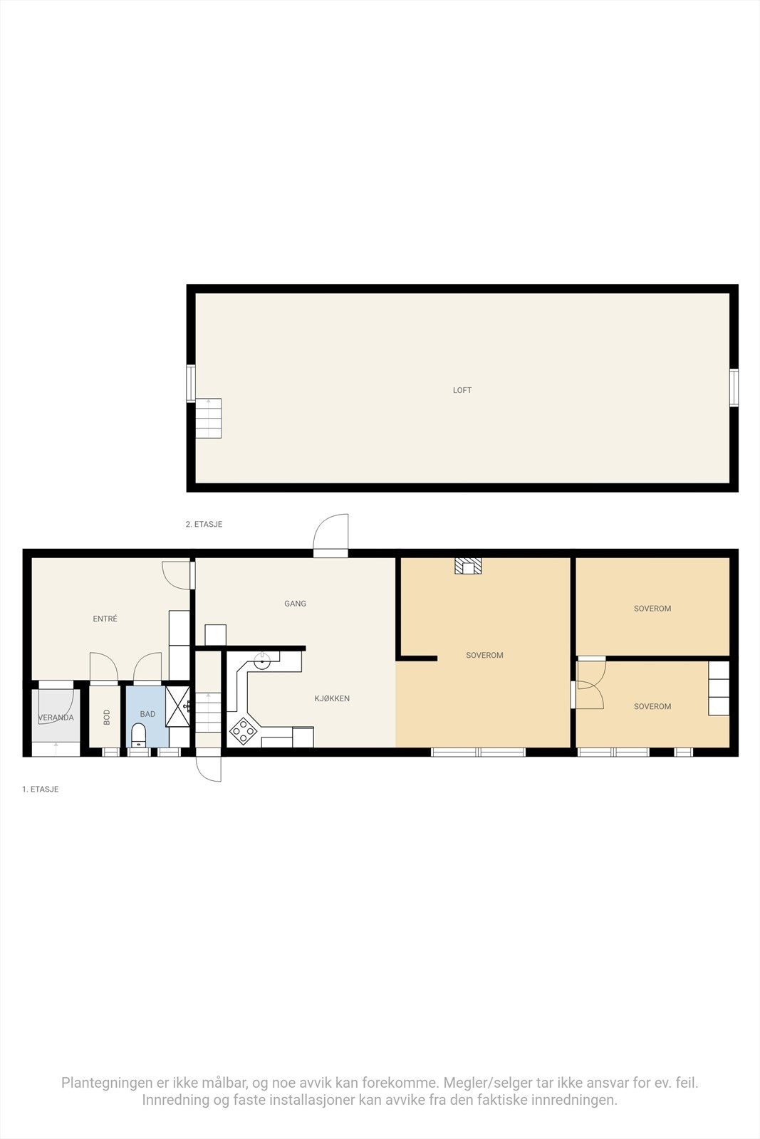 Plantegninger - Sidebygg Galleribilde