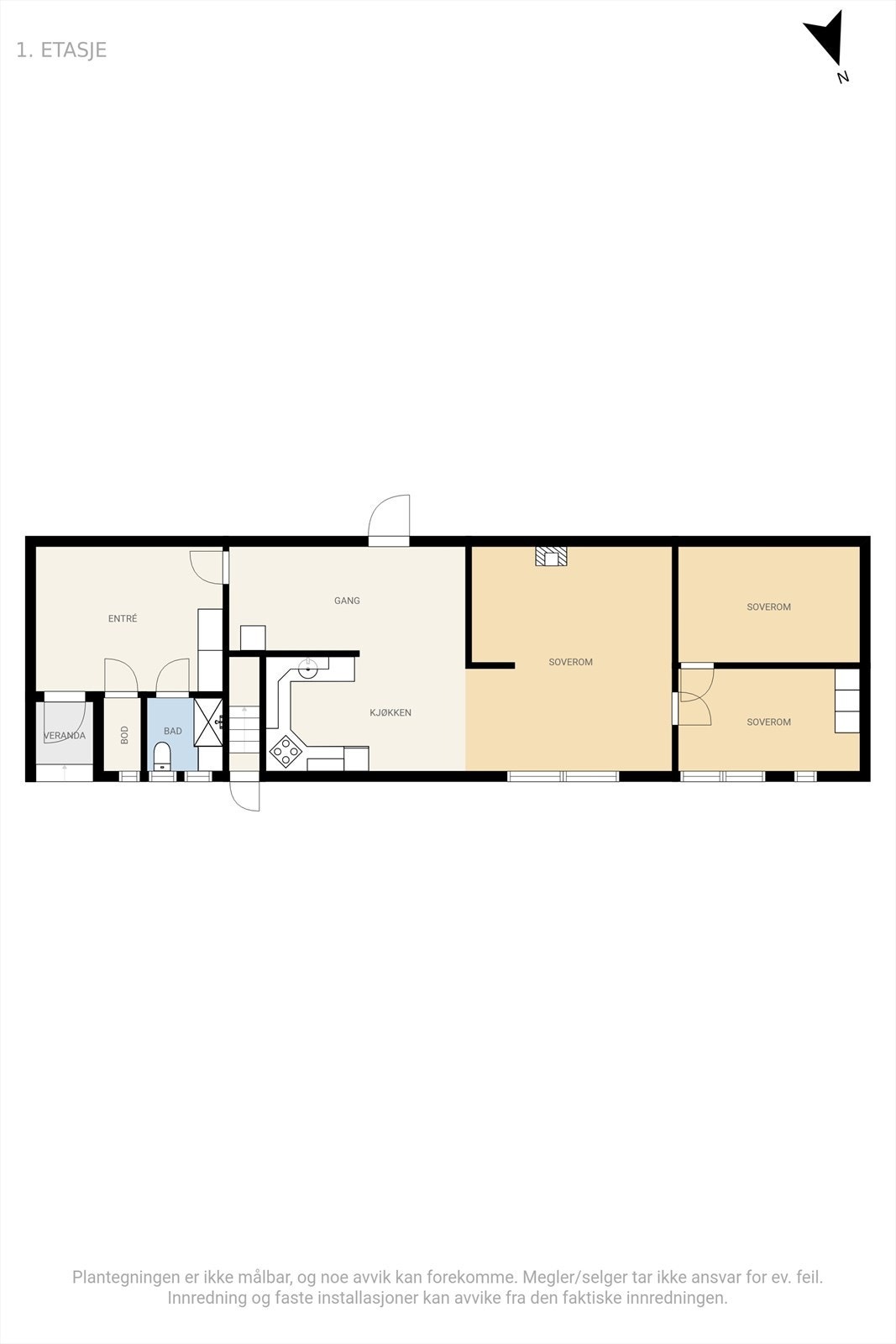 Plantegninger - Sidebygg Galleribilde