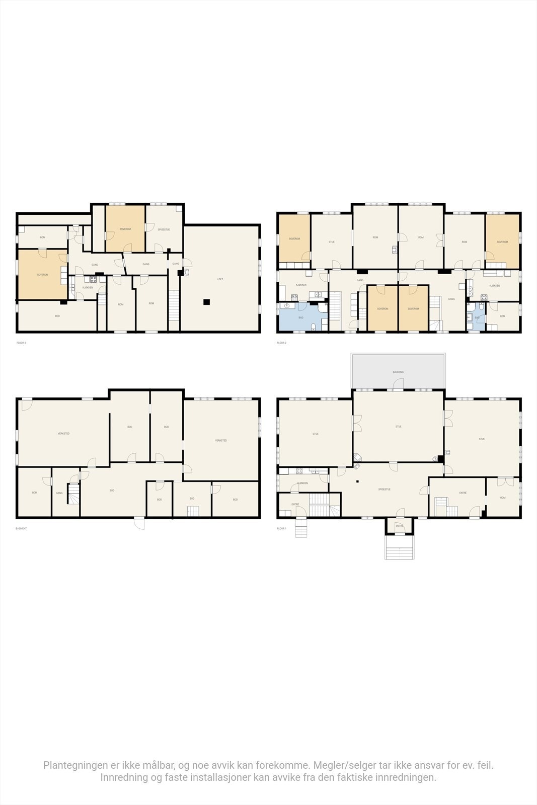 Plantegninger Galleribilde