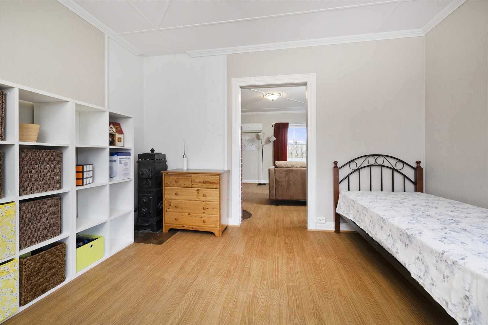 Fra soverommet er det direkte adkomst til eget bad. Galleribilde