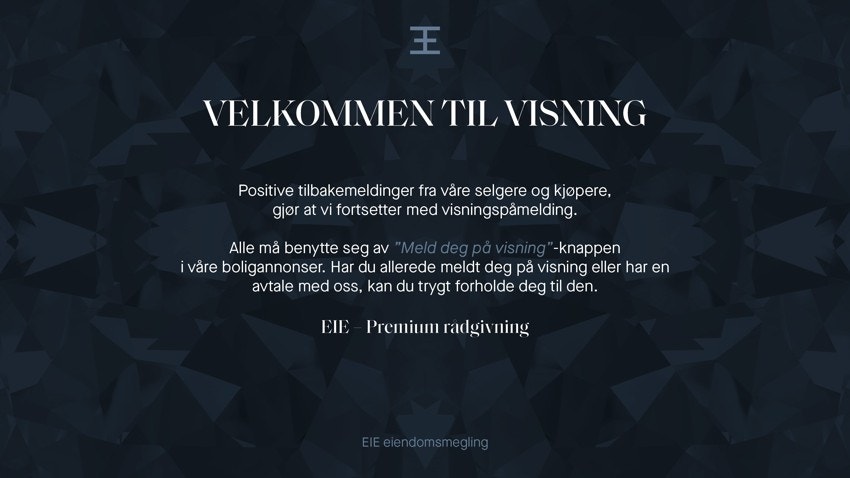 Visningspåmelding. Galleribilde